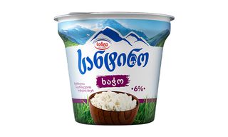 სანტინო ხაჭო 6% 320 გ./4860051004947