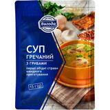 Суп гречаний Вигода з грибами швидкого приготування 15 г