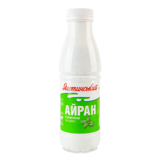 Айран Яготинський з базиліком 1,8% пляшка 450г