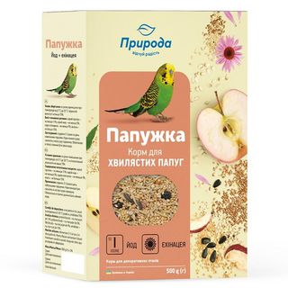 Корм «Папужка «Йод+ехінацея» NEW