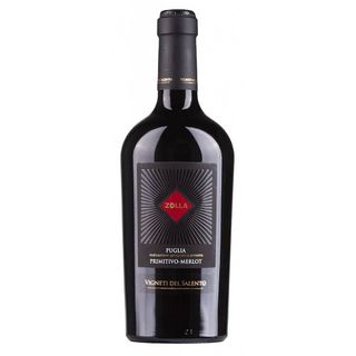 Вино Farnese Zolla Primitivo Merlot черв.н/сухе 0.75 л