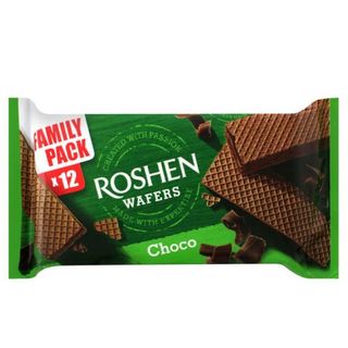Roshen- ვაფლი შოკოლადით 216გრ