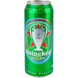 Пиво Heineken світле фільтроване з/б 5% 0.5 л