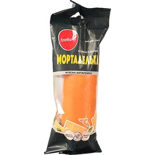 Ковбаса варена Глобино 400гр мортаделька в.с газ.пак БЕЗ ГМО