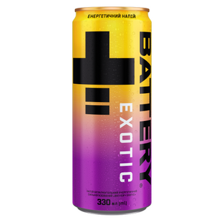 Енергетик «Battery EXOTIC» банка 0.5л