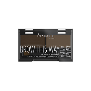 Rimmel Brow This Way Eyebrow Sculpting Kit 003 - Dark Brown