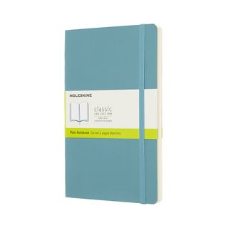 Записник Moleskine Classic Середній / Нелінований Океанський Синій М’який