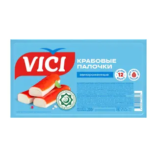 Крабовые Палочки Vici Halal 200г