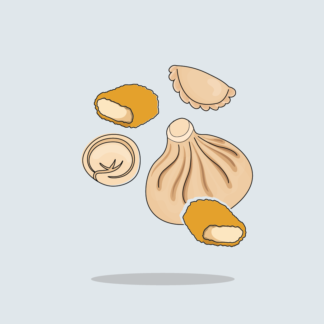 გაყინული ნახევარფაბრიკატები