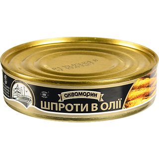 Шпроти Аквамарин 150г олія