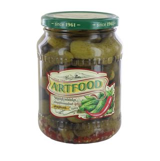 Կորնիշոններ մարինացված կծու «Արտֆուդ» 700գ