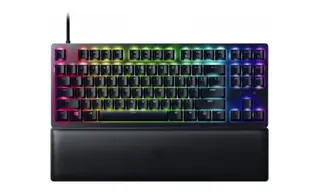 Razer Gaming Keyboard Huntsman V2 Tenkeyless Purple Switch USB RU Black RZ03-039