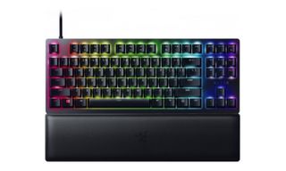 Razer Gaming Keyboard Huntsman V2 Tenkeyless Purple Switch USB RU Black RZ03-039