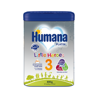 ჰუმანა - რძე პლატინი 3 MP მაი ფექი /12თვ+/ 800გრ 8414 Humana - Platinum 3 MP Mai Feki 800g 8414