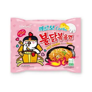Лапша Samyang Hot Chicken Ramen-Creamy Carbonara 140 Гр Б/П