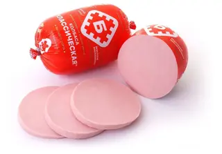 მოხარშული ძეხვი "კლასიკური" 400გრ, "Brest Meat"
