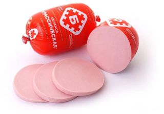 მოხარშული ძეხვი "კლასიკური" 400გრ, "Brest Meat"