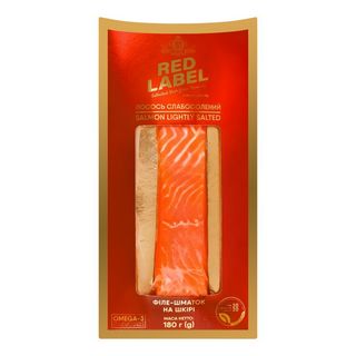 Лосось с/с на шкі в/у RED L Айсберг 180г
