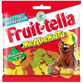 Мармелад Fruitella медвежата 150гр