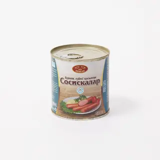Сосиски с гороховым пюре-0,310 гр