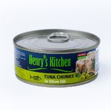თინუსის ნაჭრები ზეითუნის ზეთში /Hendrys Kitchen/140გრ