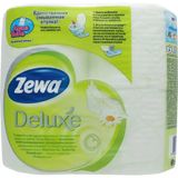 Папір туалетний Zewa Deluxe Ромашка 3-шаровий білий 4 шт