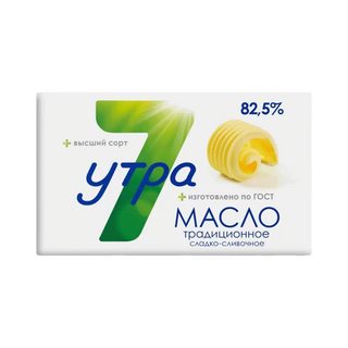 Կարագ քաղցրա-սերուցքային «7 Ուտրա» 82.5% 180գր