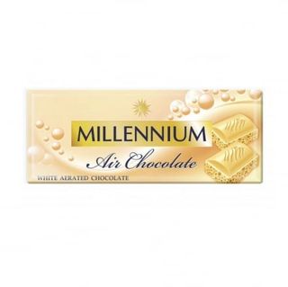 Шоколад 90г Millennium Пористий Білий