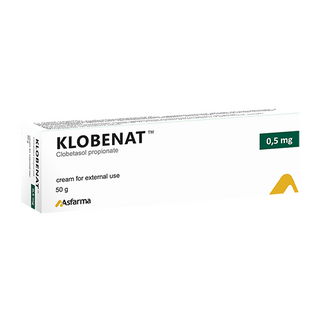 კლობენატი კრემი 0.05% 50გრ ტუბი #1  Klobenat cream 0.5mg 50gr #1