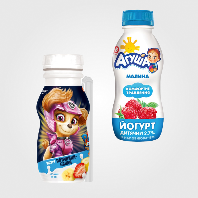 Дитяча молочна продукція.