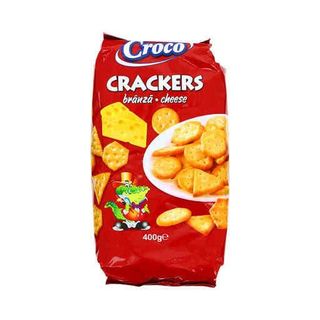 CROCO-კრეკერი ყველის არომატით 400 გრ