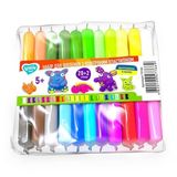 Набір для ліплення 132гр Lovin з повітряним пластиліном, 22 кольори, м/уп