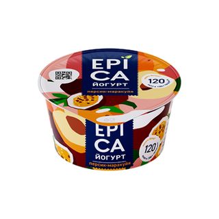 EPICA 130г Йогурт с персиком и маракуйей 4,8%