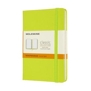 Записник Moleskine Classic Кишеньковий / Лінійка Лимонний Зелений