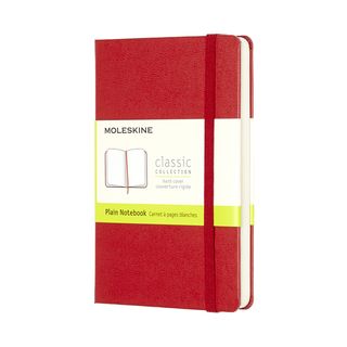 Записник Moleskine Classic Кишеньковий / Нелінований Червоний