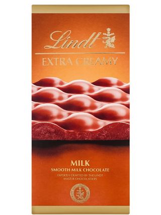 Lindt - რძიანი შოკოლადი ექსტრა კრემი - 80 გ