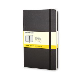 Записник Moleskine Classic Середній / Клітинка Чорний
