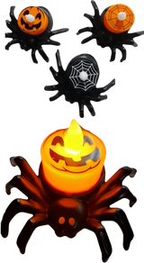 Свічка LED Хелловінська Павук арт.25DH014