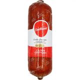 Ковбаса Глобино Салямі Святкова варено-копчена вищий гатунок вагова, 100г