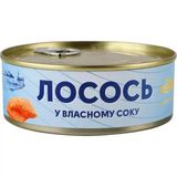 Лосось Amberfish у власному соку 240 г