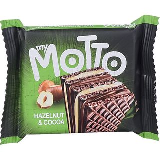 Вафлі My Motto 34 г Горіх та какао (Болгарія)