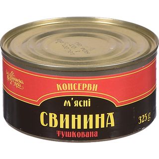 Конс Свинина Українська зірка 325 г з/б ДСТУ