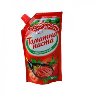 Томатна паста 300 г Господарочка 25% д/пак