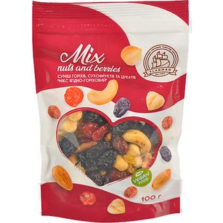 Мікс ягідно-горіховий Флагман 100г
