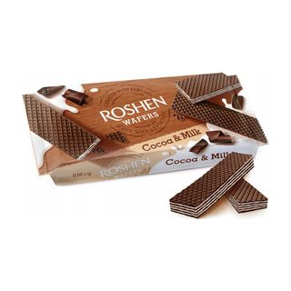 Вафли Roshen Wafers Cocoa Milk 216 г