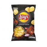 Чипси 120 г Lay's картопляні зі смаком реберець гриль м/уп