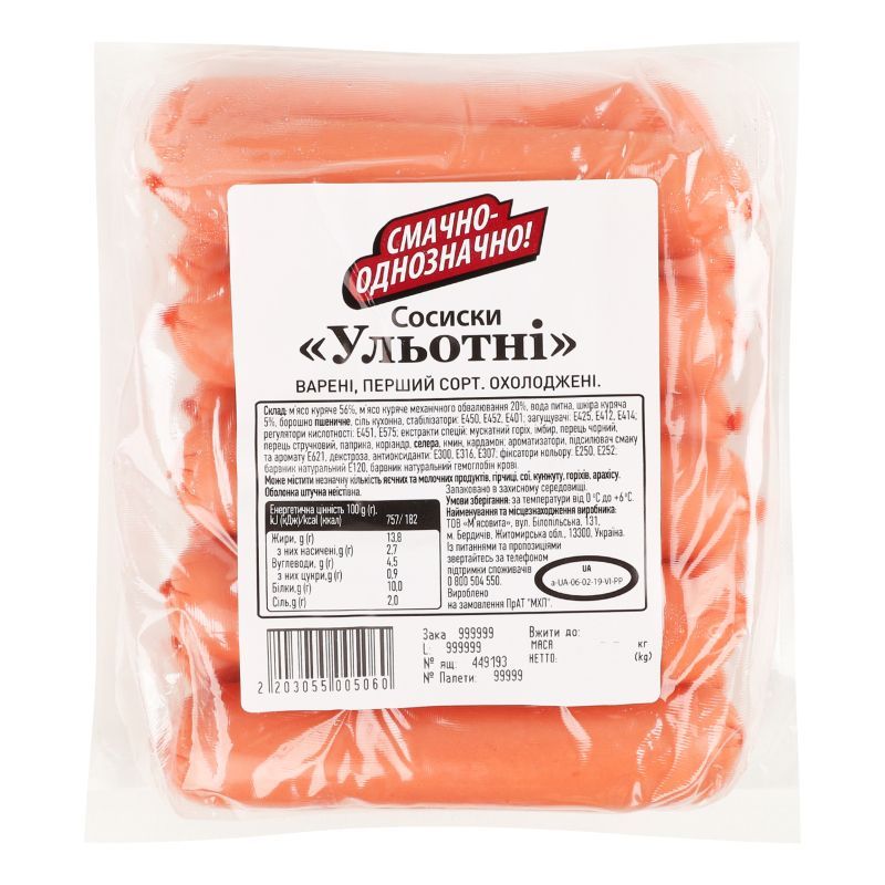 Сосиски, сардельки