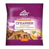 Сухарики 100 г Розумний вибір житньо-пшеничні зі смаком холодцю з хроном
