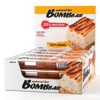 BOMBBAR პროტეინ ბარი მარილიანი კარამელი 60გრ