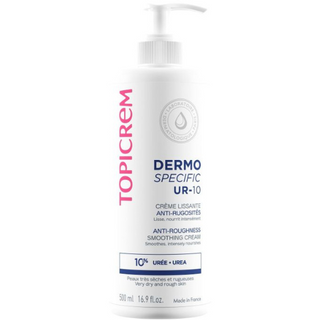 ტოპიკრემი - S.O.S. ურეა - 10 ტანის კრემი აღმდგენი ძალიან მშრალი/გაუხეშებული კანის 500მლ 3306 Topicrem - UR10 Anti-Roughness Smoothing Cream 500ml 3306